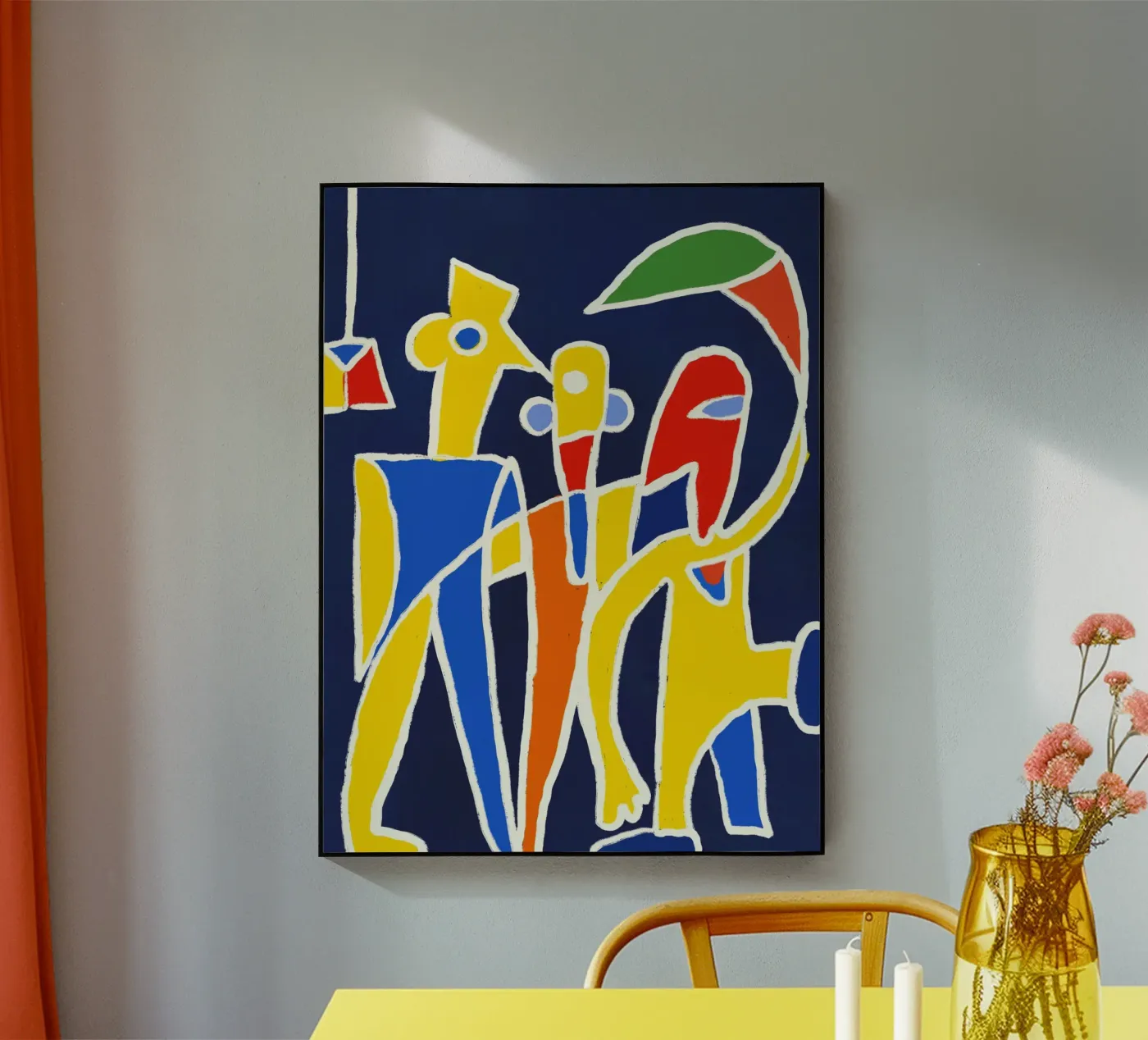 Drei Freunde Acryl-Glas von Little Dean