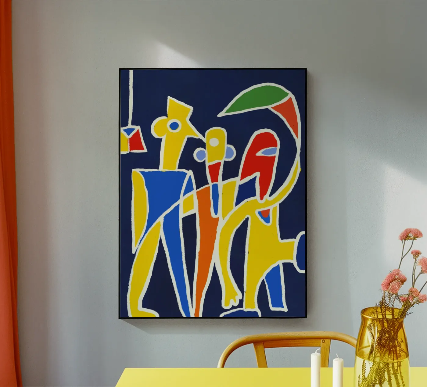 Tre amici plexiglass da Little Dean