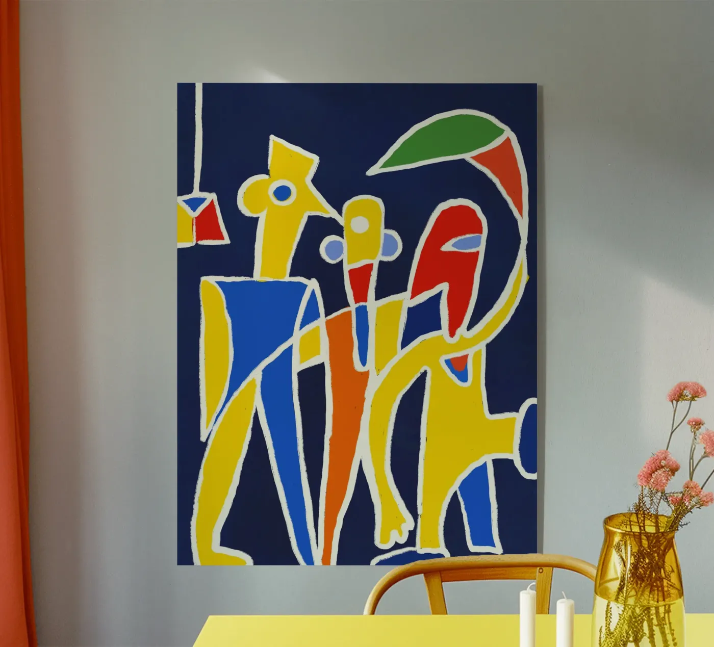 Tre amici plexiglass da Little Dean