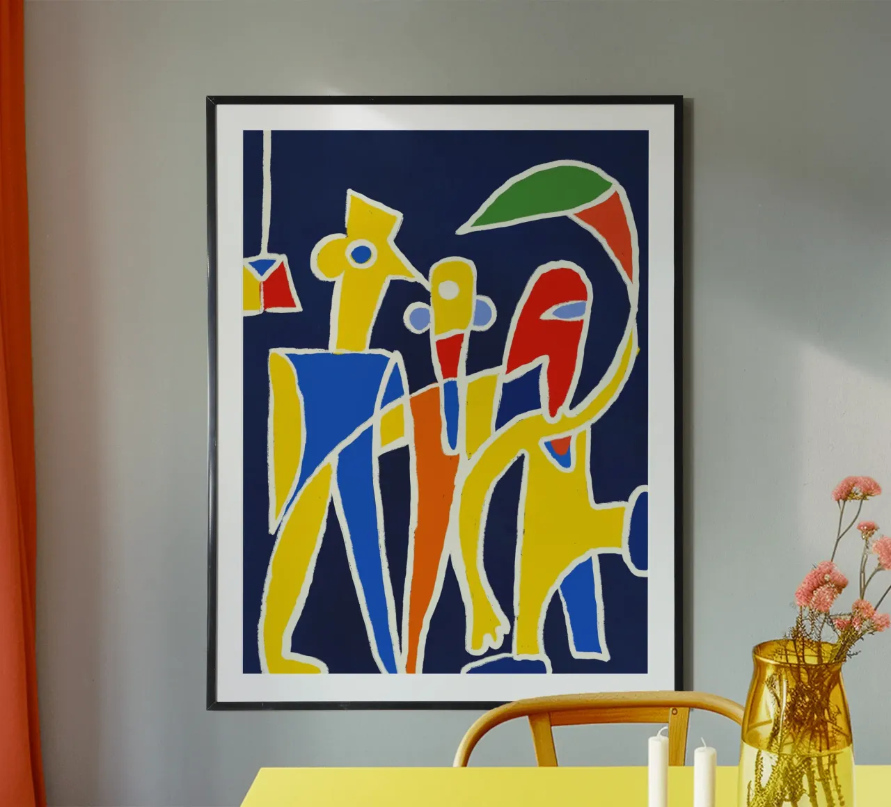 Tre amici poster da Little Dean