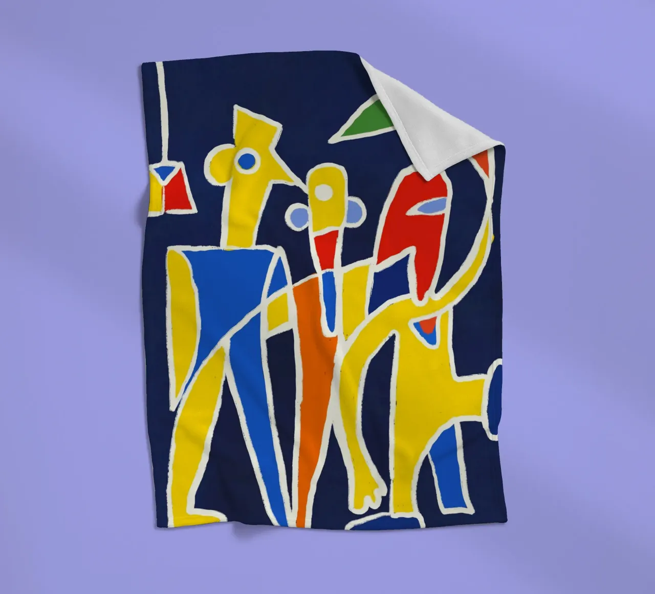 Drie vriend fleecedeken van Little Dean