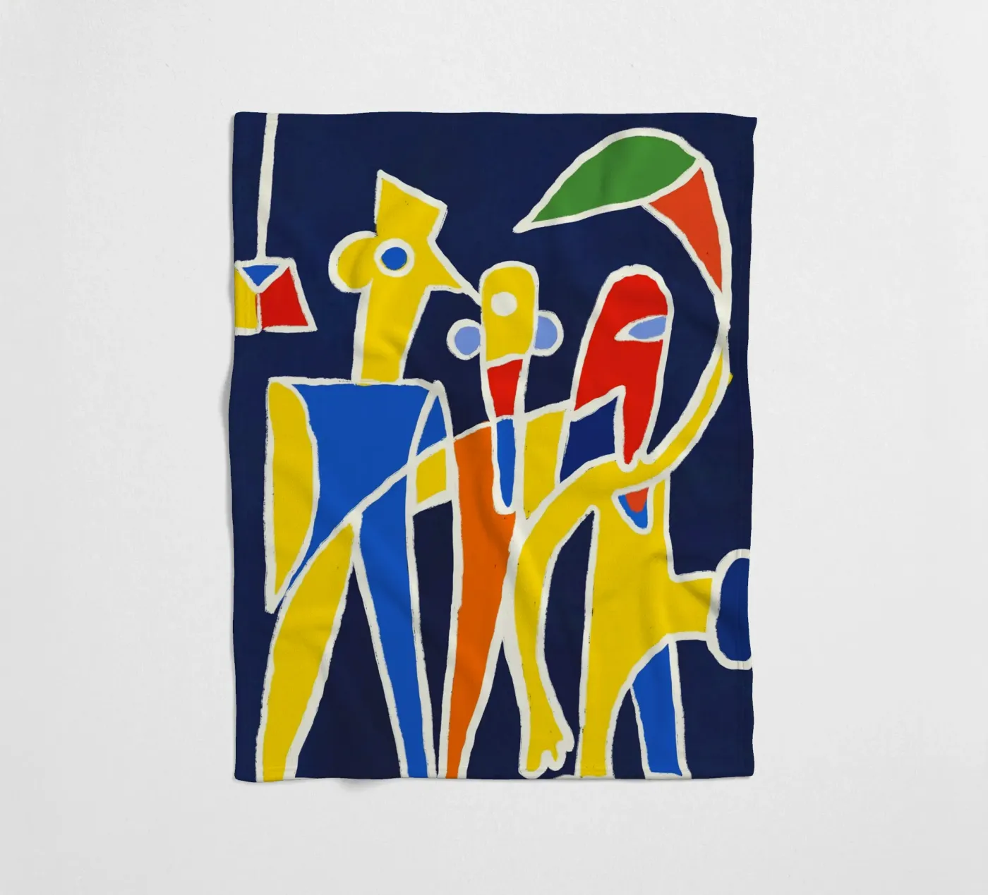 Three friend fleecedeken van Little Dean