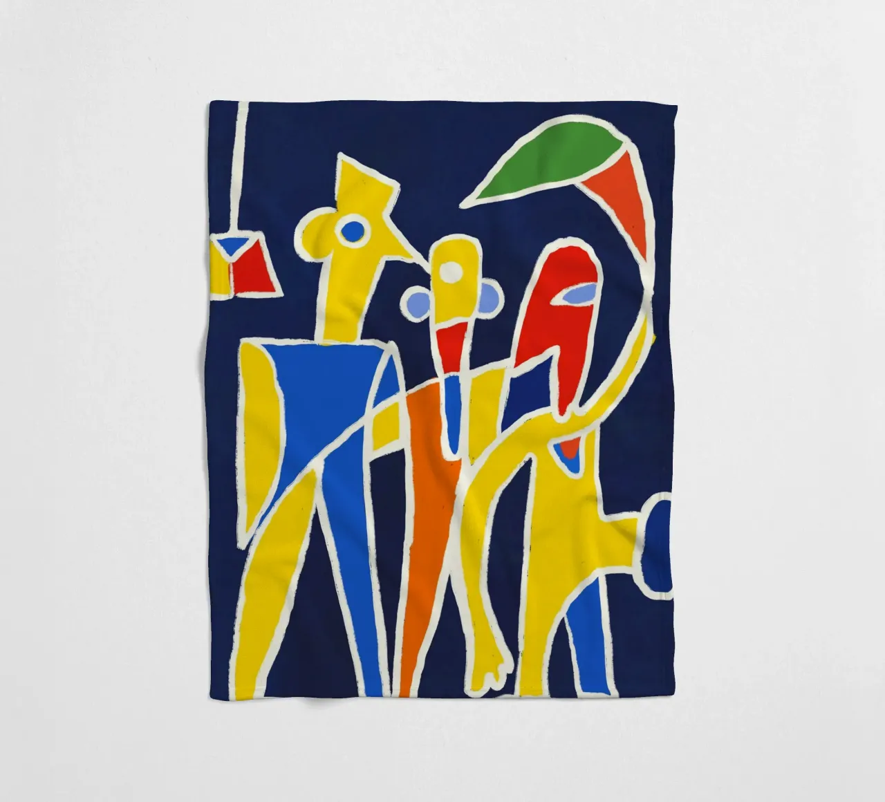 Drie vriend fleecedeken van Little Dean