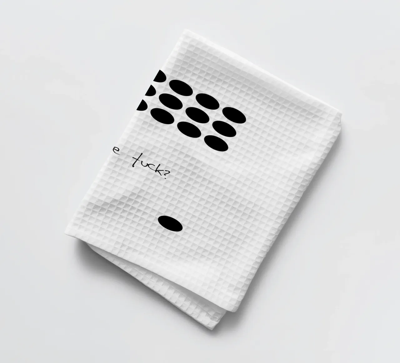 que le fuck. (mehrere Varianten verfügbar) Geschirrtuch von FRICKE DESIGN