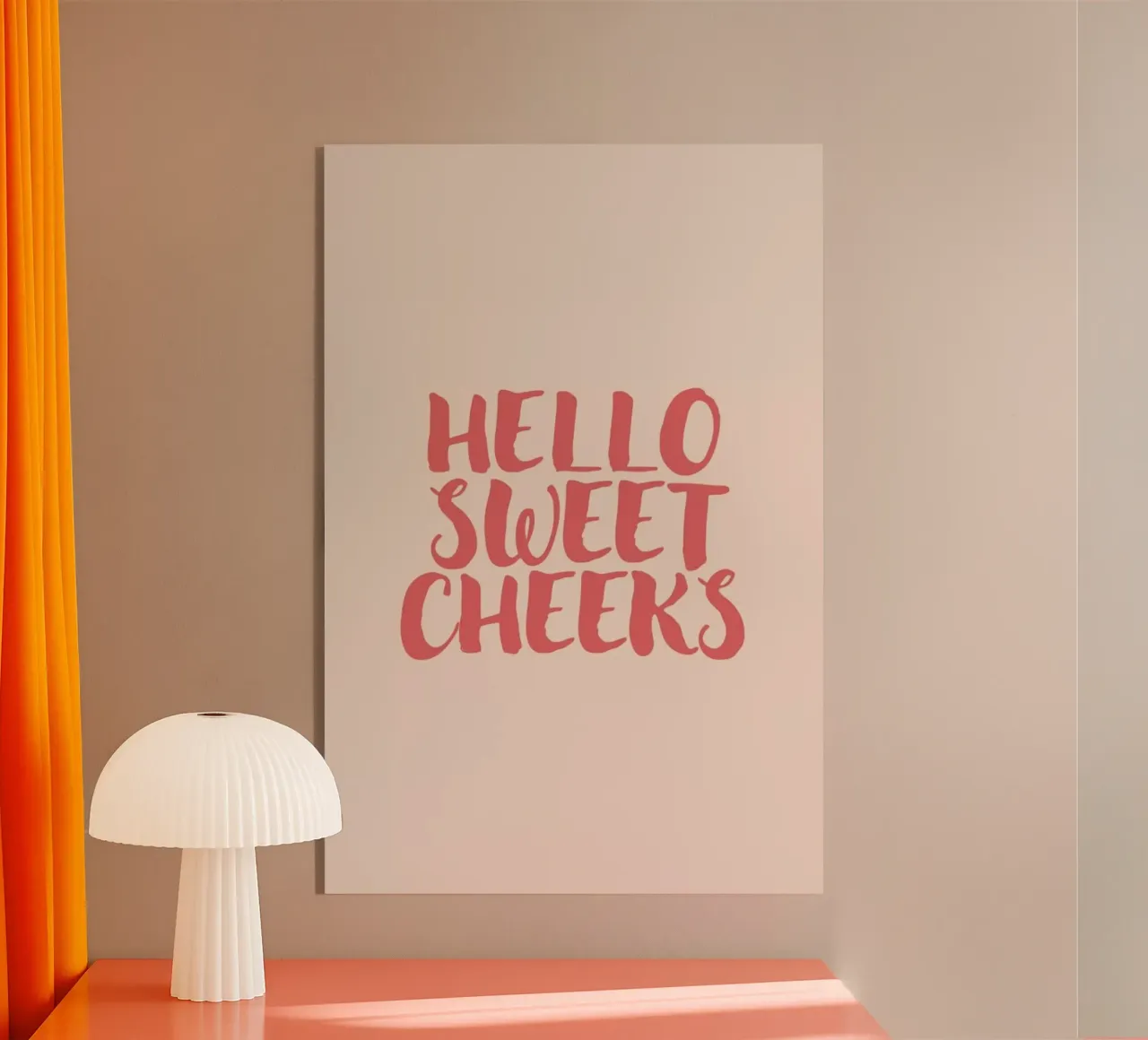 Sweet Cheeks plexiglass da Ayleen