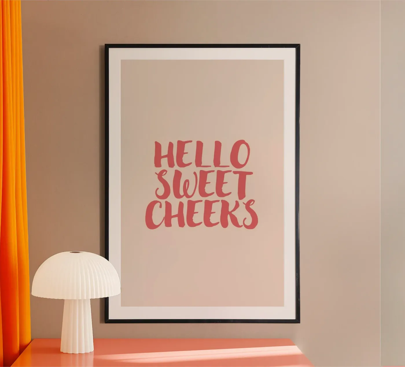 Sweet Cheeks poster van Ayleen