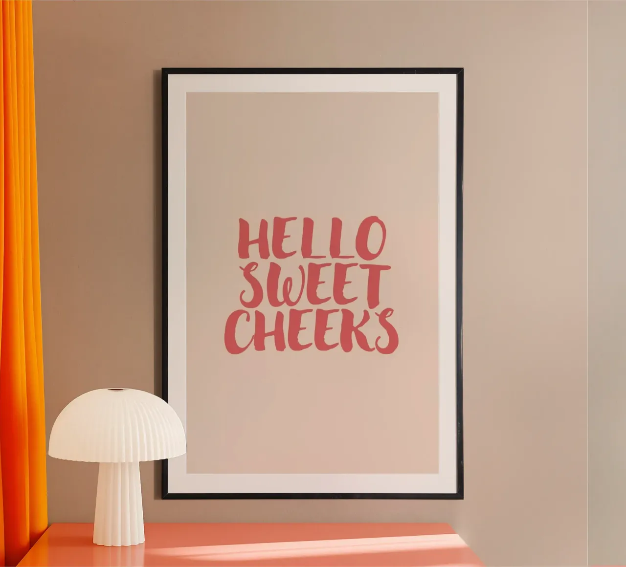 Sweet Cheeks poster da Ayleen