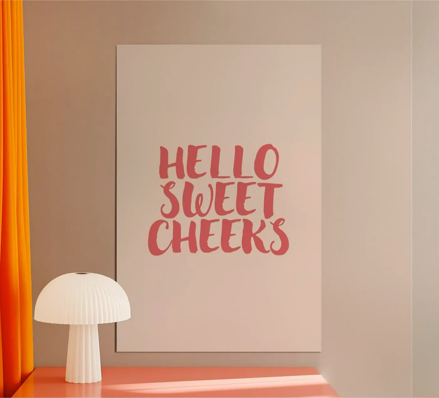 Sweet Cheeks poster van Ayleen