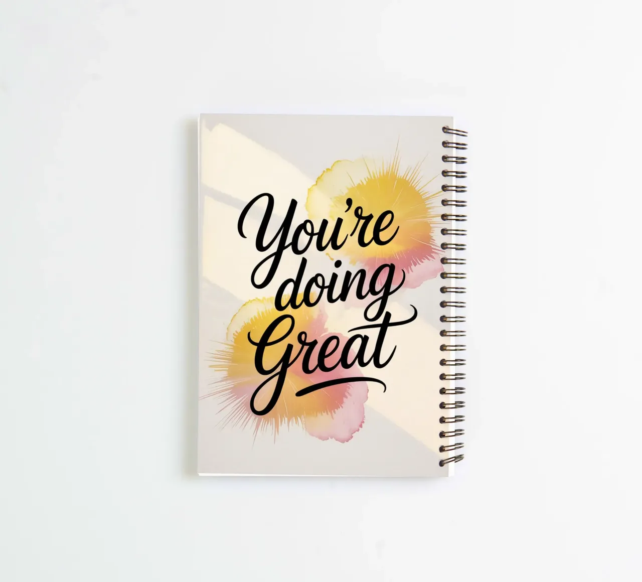 You’re Doing Great spiral notebook by logic
