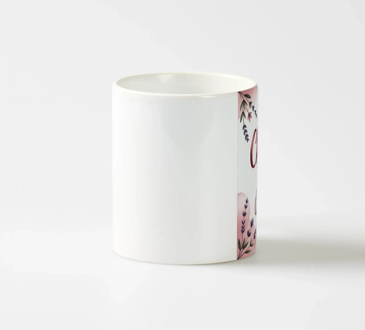Scegliere la gioia tazza in ceramica da logic
