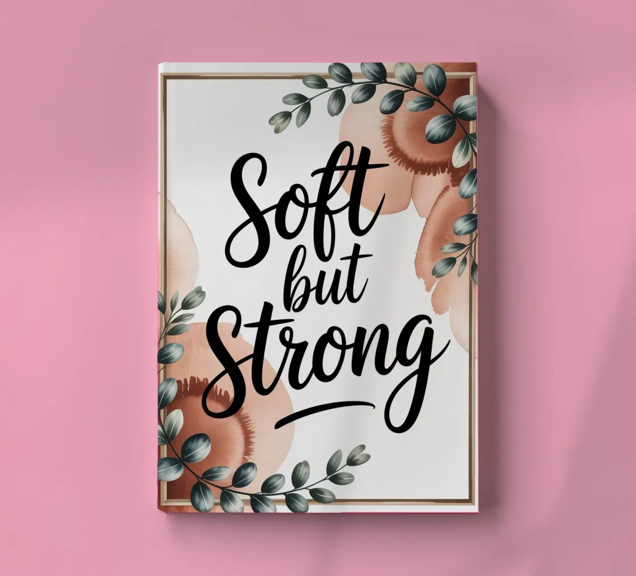 Soft but Strong notebook by logic