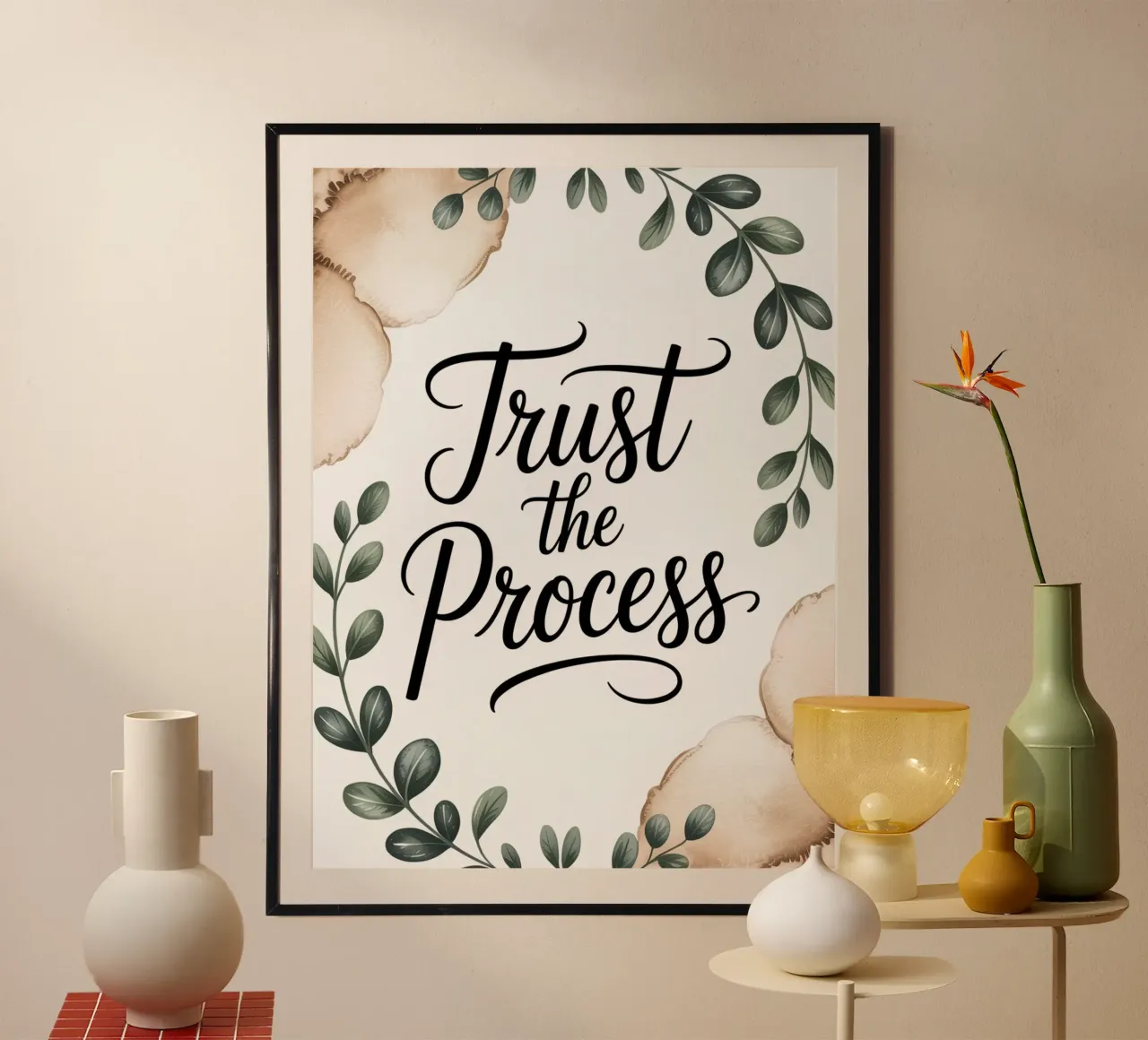 Trust the Process poster by logic