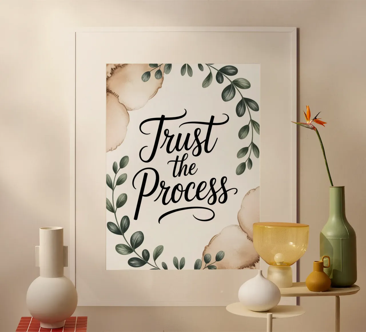 Trust the Process poster by logic