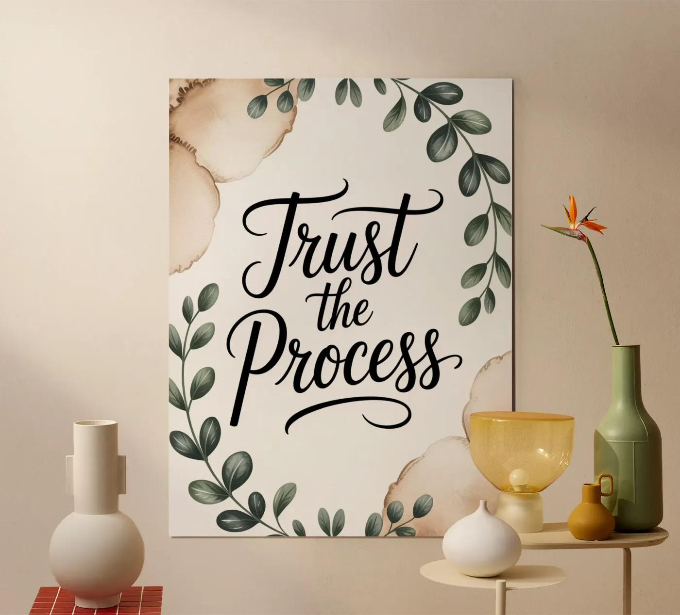Trust the Process poster by logic