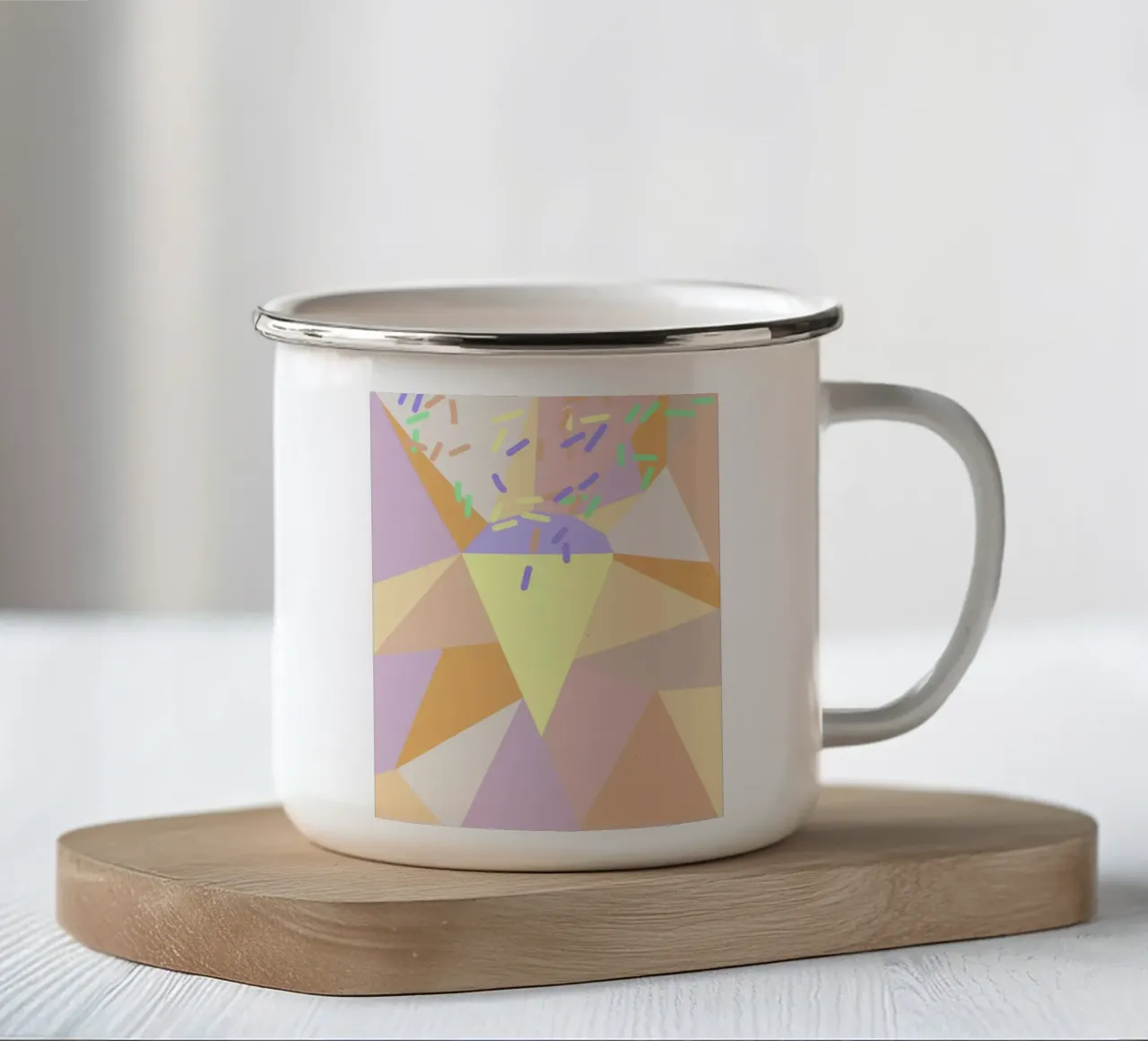 Streuseleis. tazza in smalto da FRICKE DESIGN