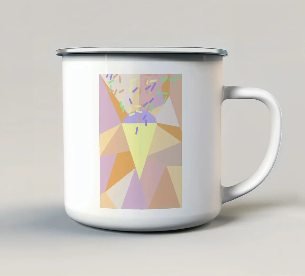 Streuseleis. tazza in smalto da FRICKE DESIGN