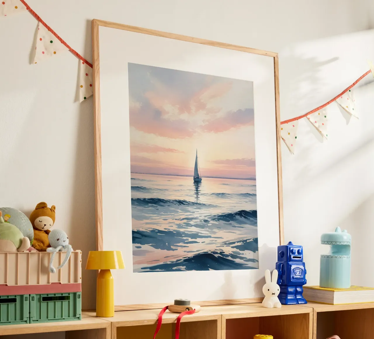 Navigare nella calma poster da logic