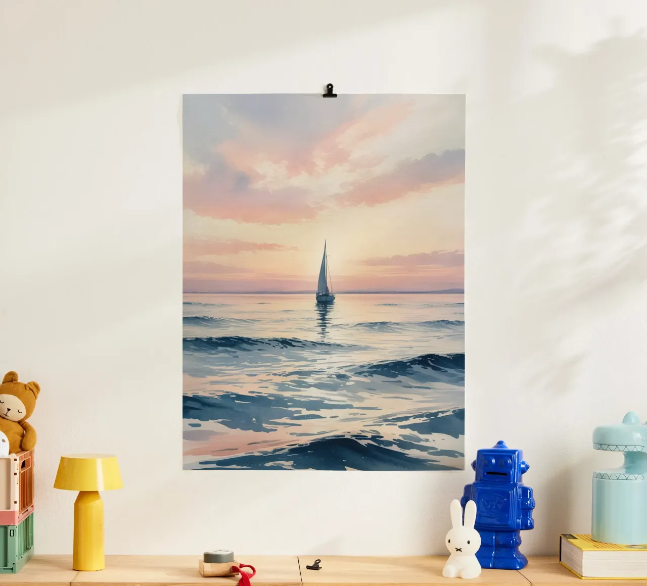 Navigare nella calma poster da logic