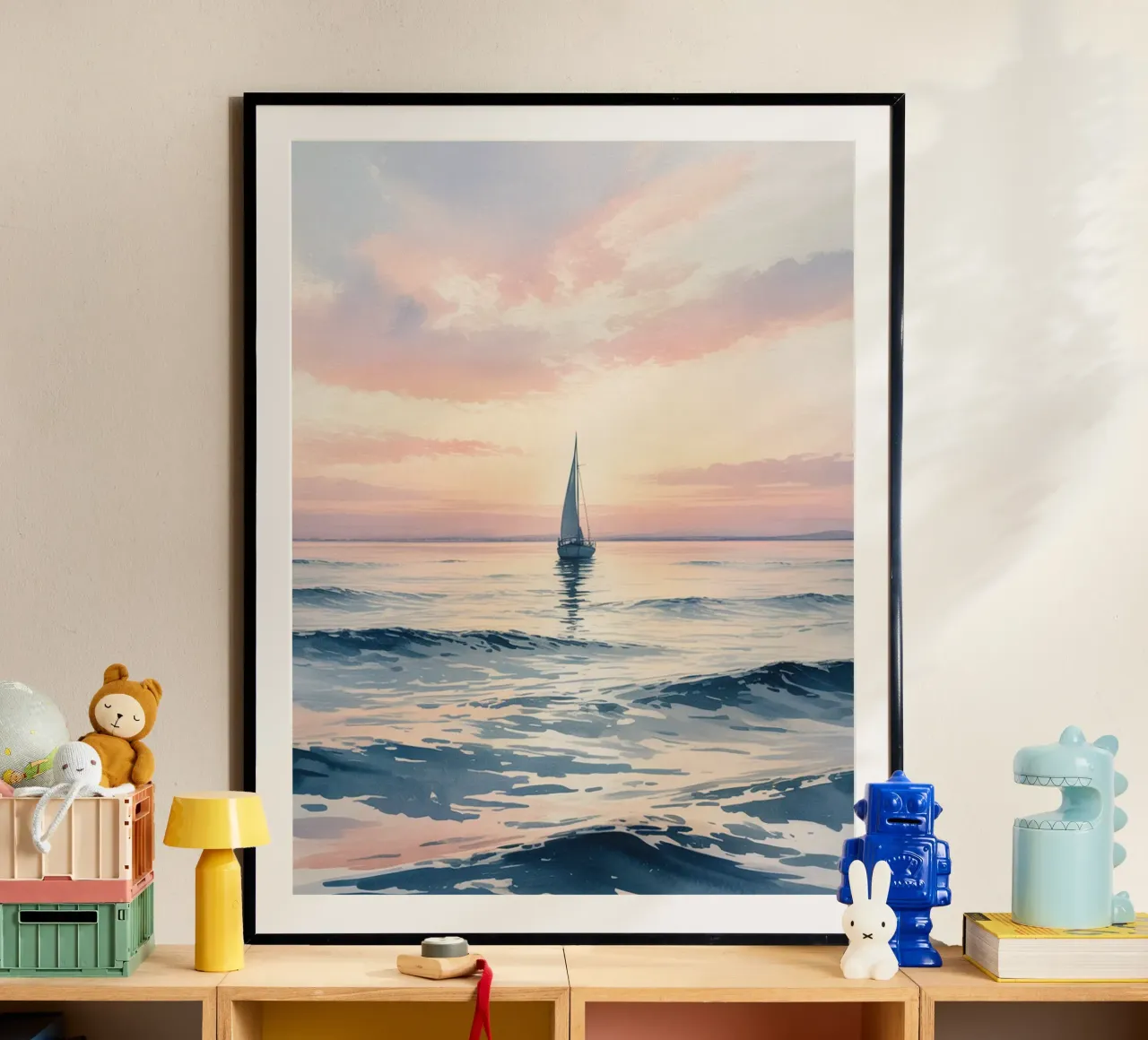 Navigare nella calma poster da logic