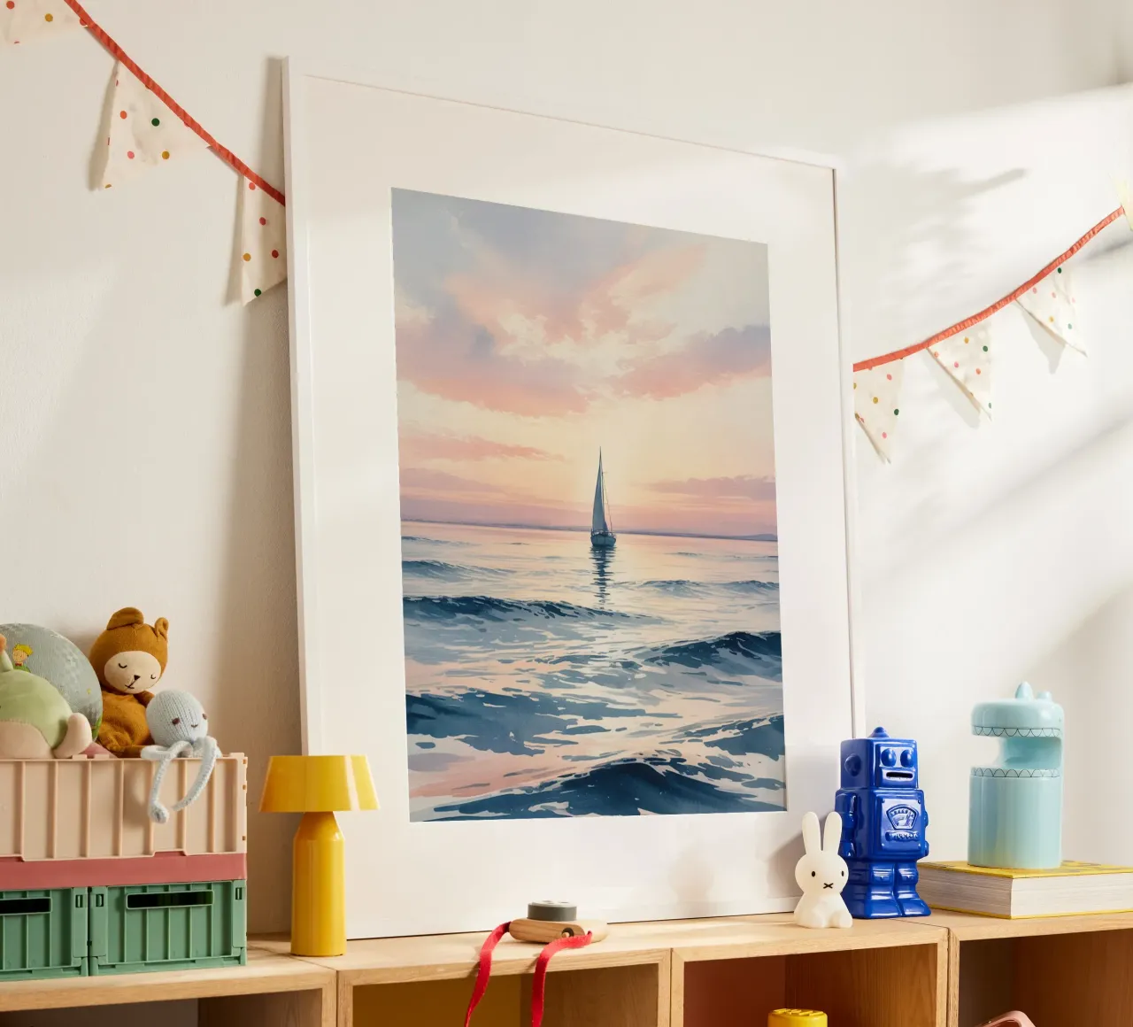 Navigare nella calma poster da logic