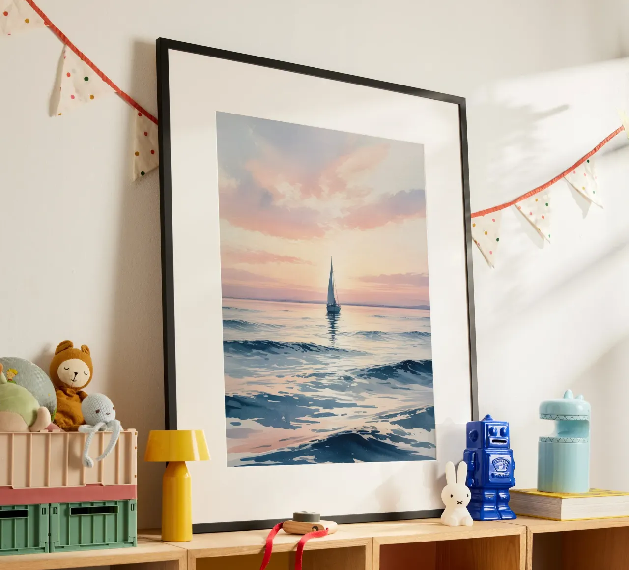 Navigare nella calma poster da logic