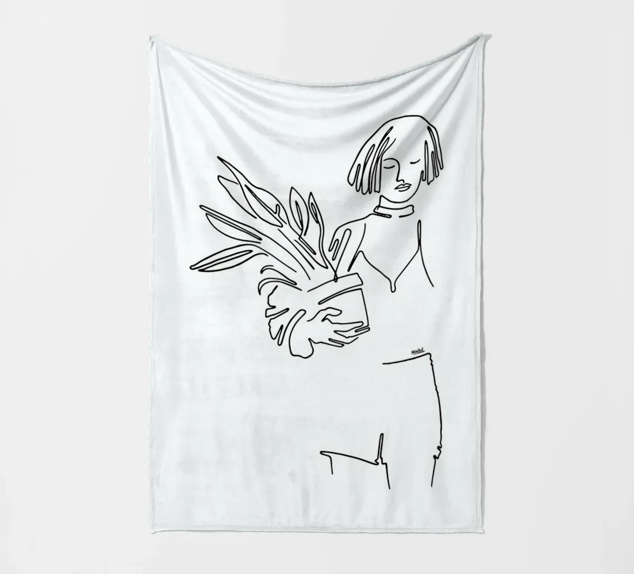 Mathilda fleece blanket by Ninhol