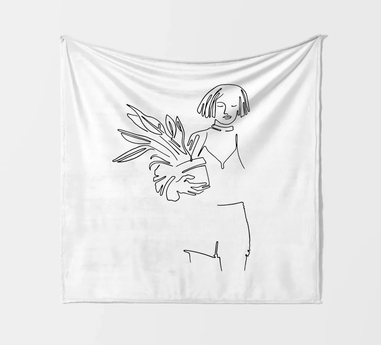 Mathilda fleece blanket by Ninhol