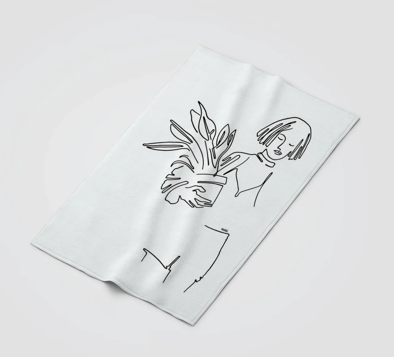 Mathilda fleece blanket by Ninhol