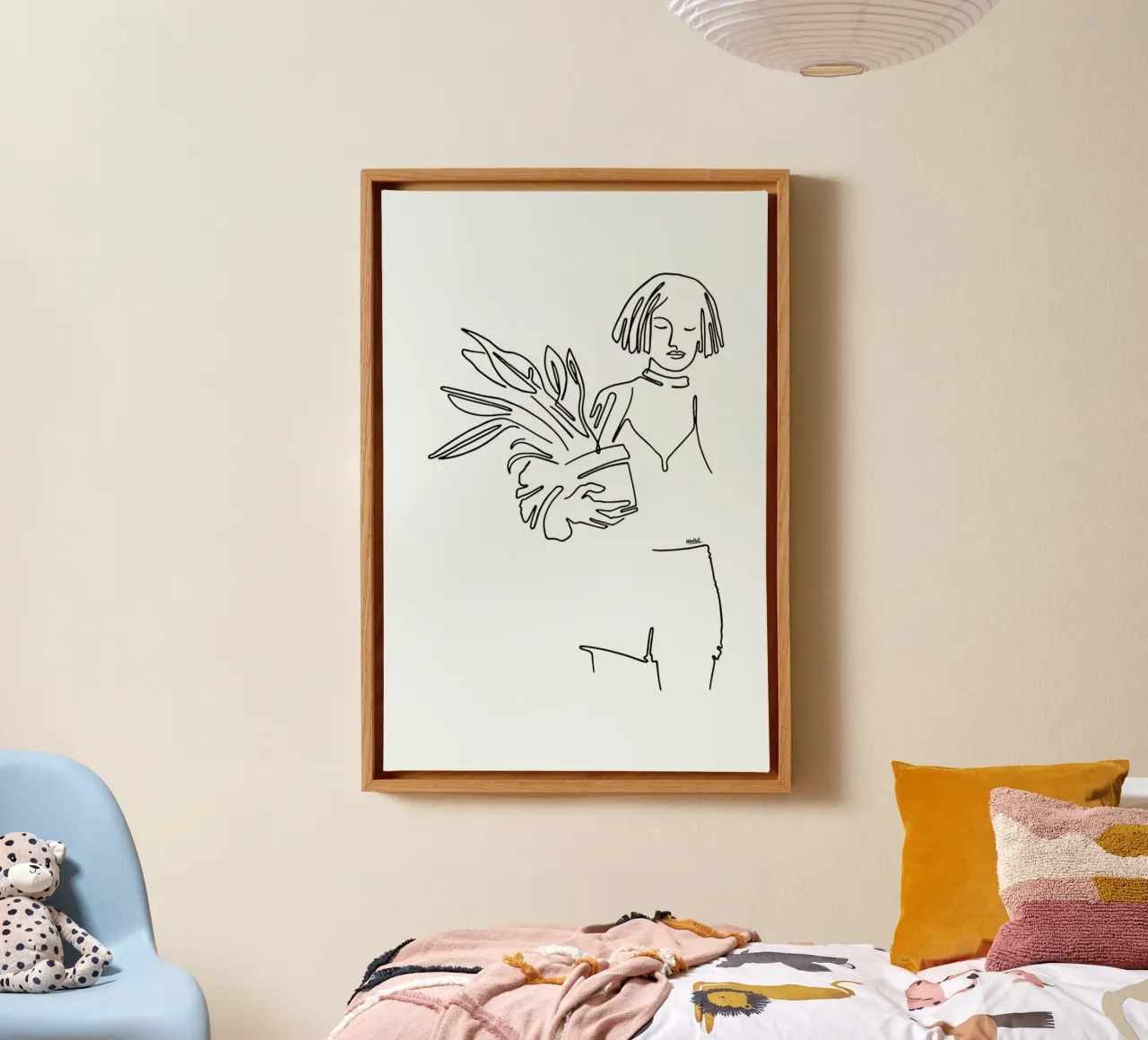 Mathilda canvas van Ninhol