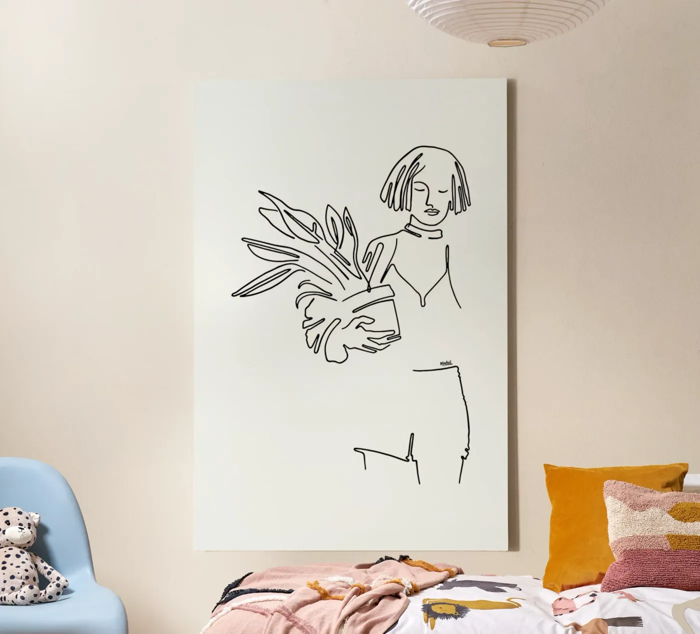 Mathilda tela da Ninhol