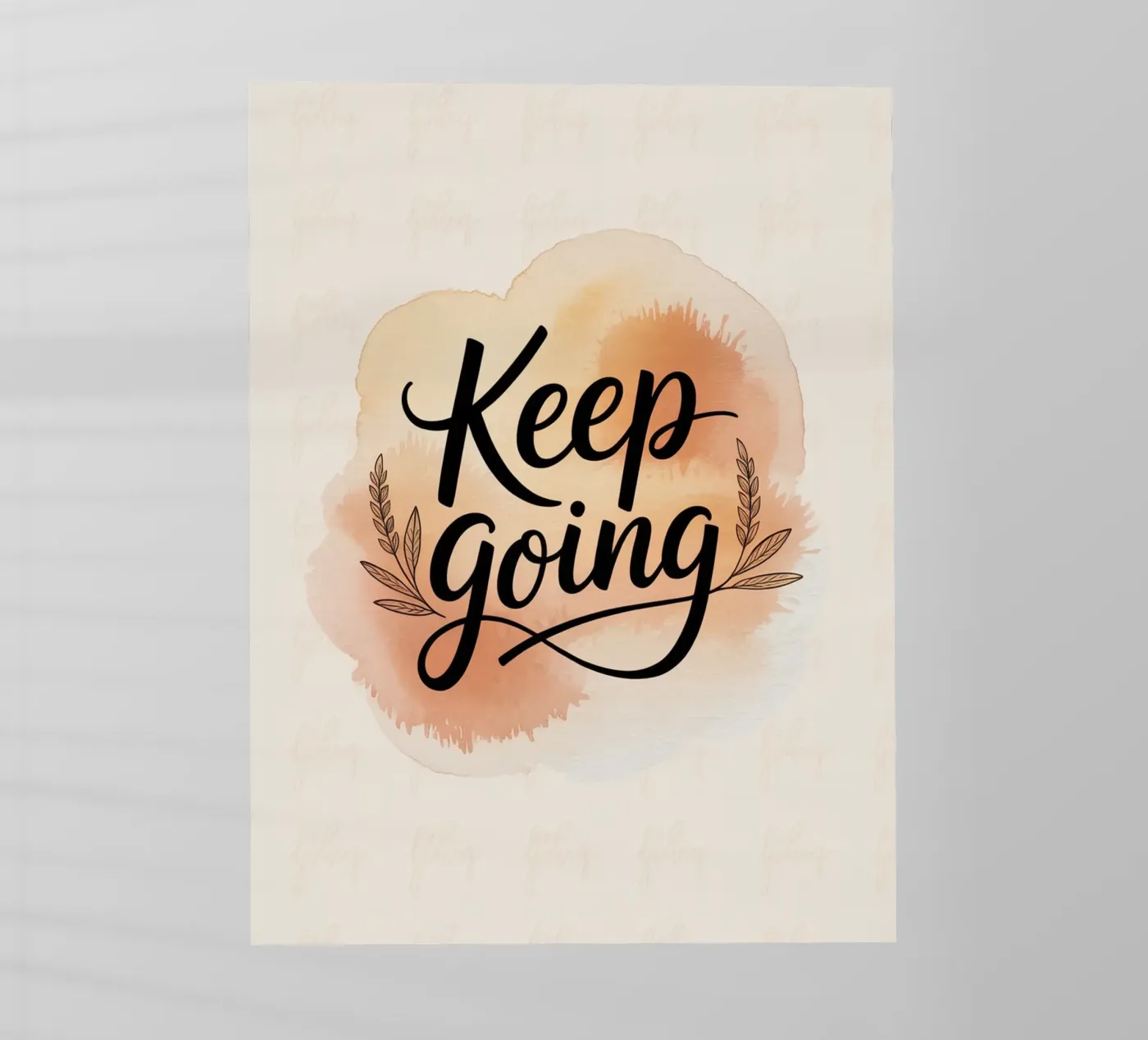 Keep Going pellicola backlit da logic