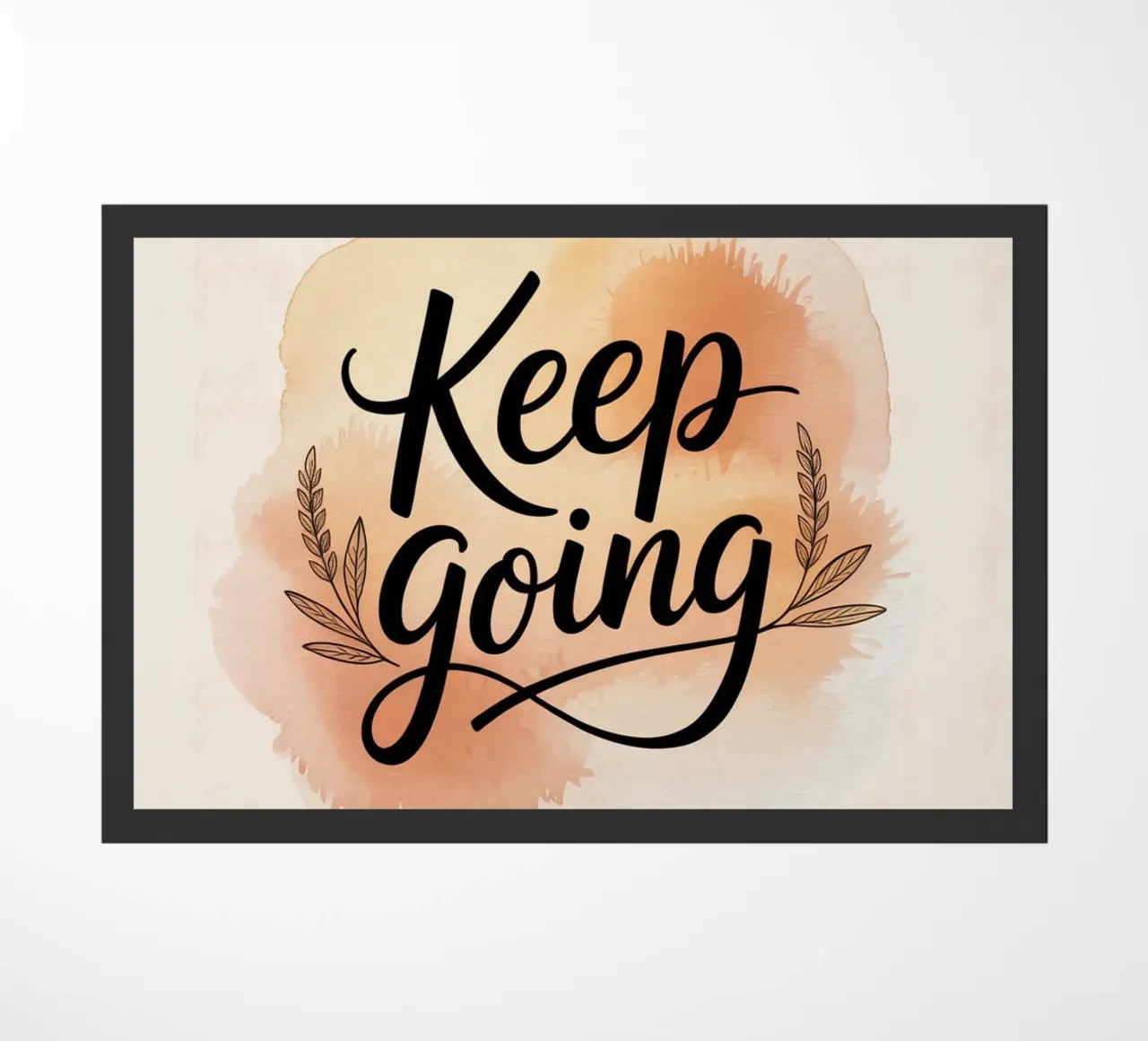 Keep Going doormat by logic