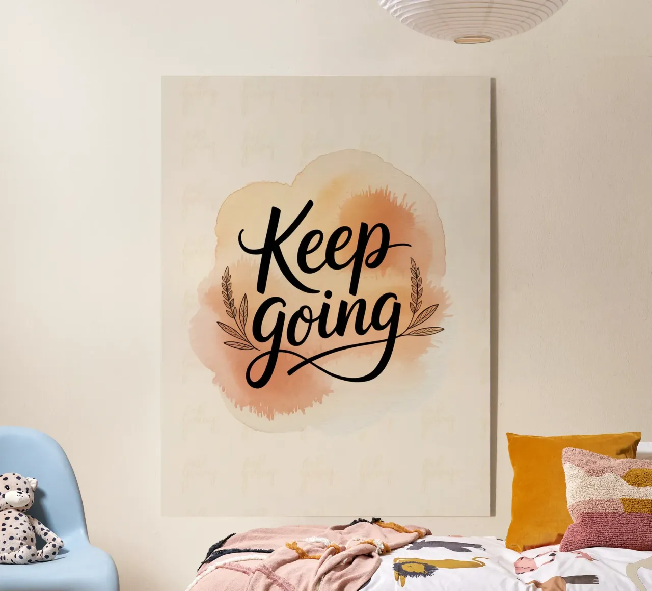 Keep Going acrylic glass by logic