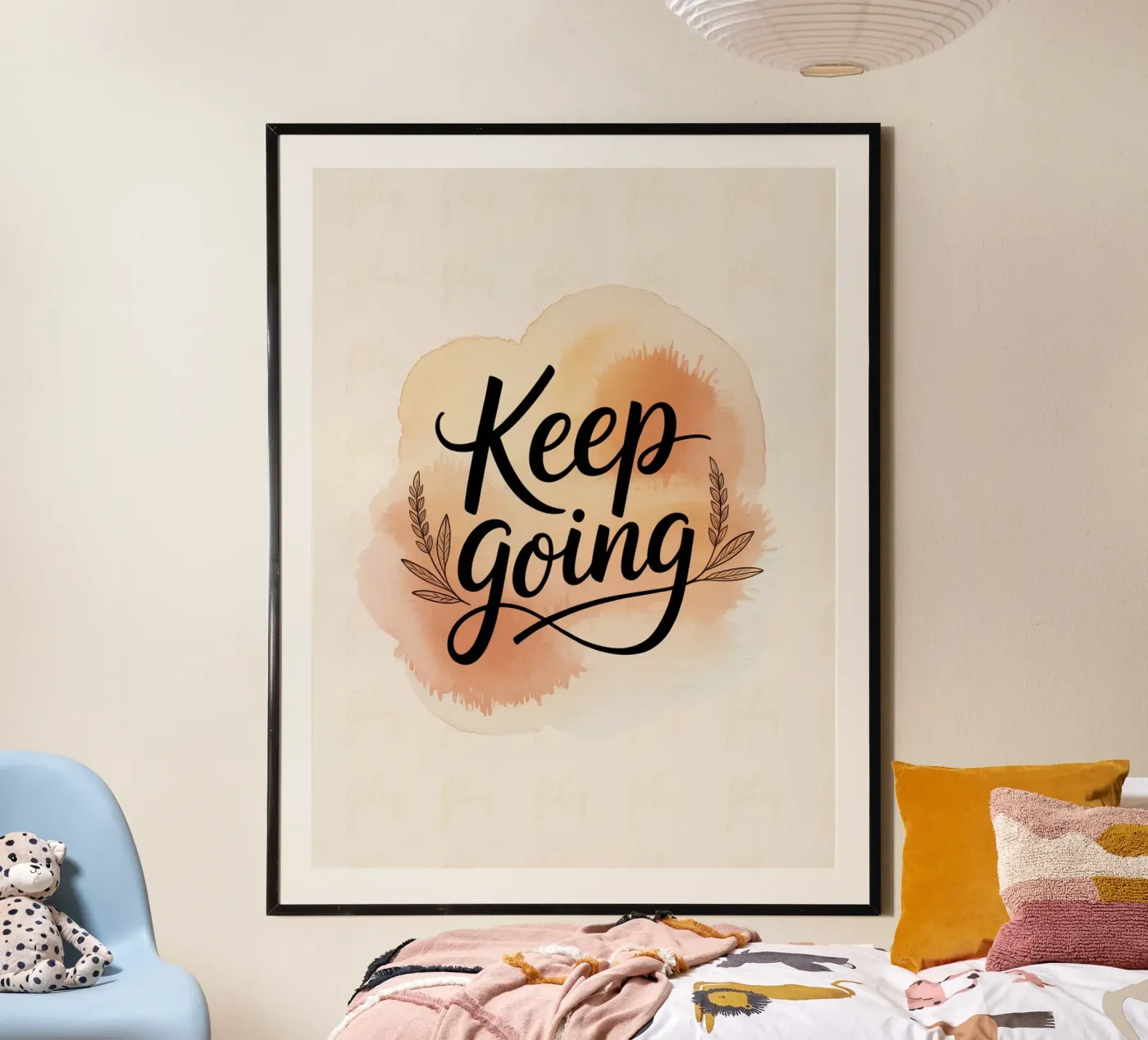 Keep Going Poster von logic
