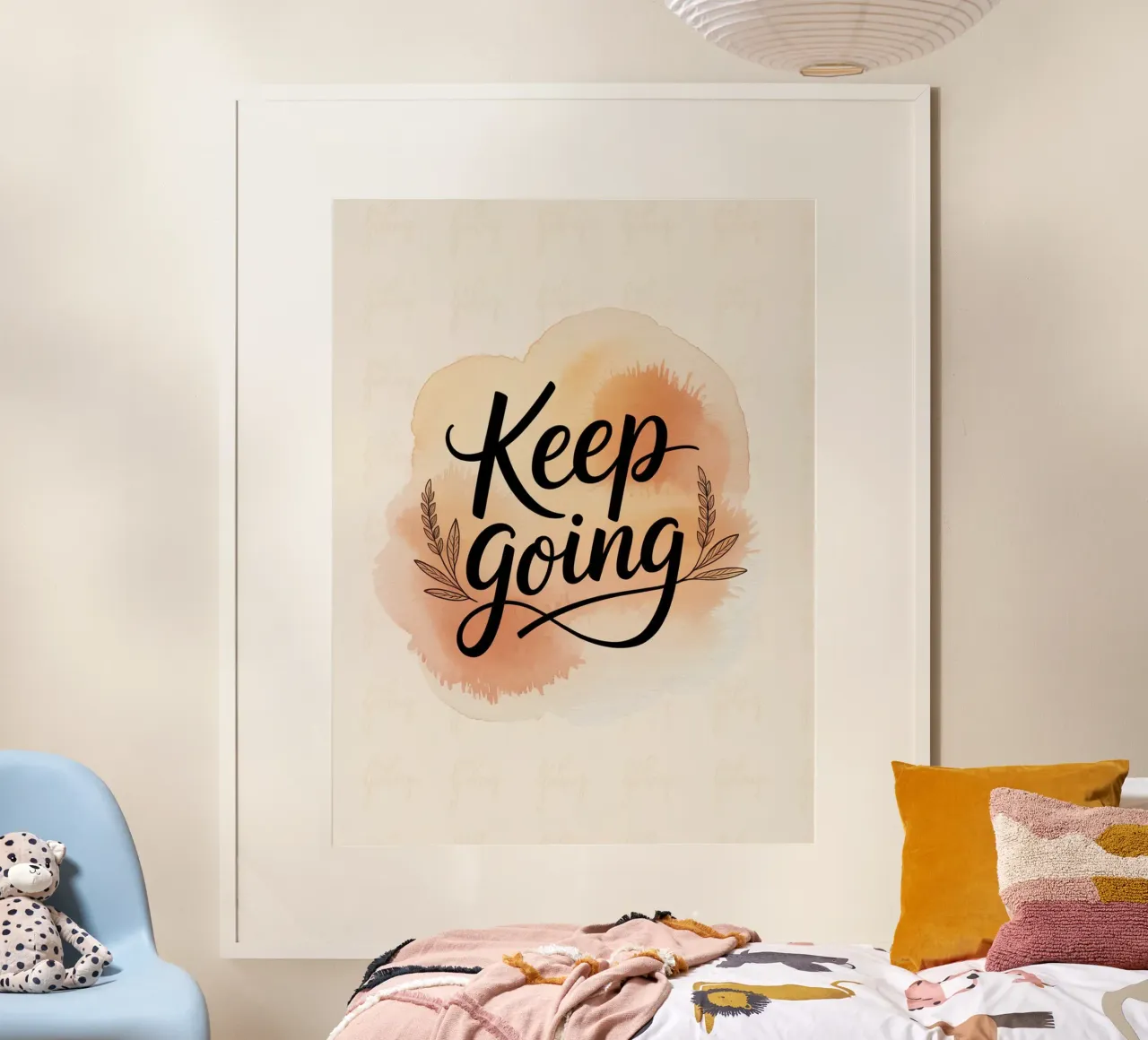 Keep Going poster by logic