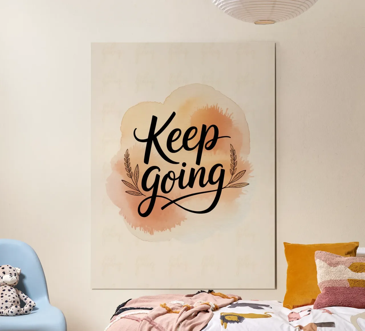Keep Going poster by logic
