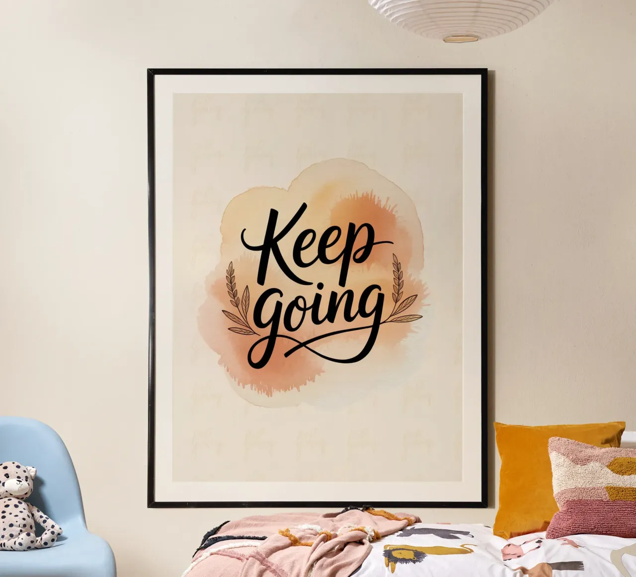 Keep Going poster by logic