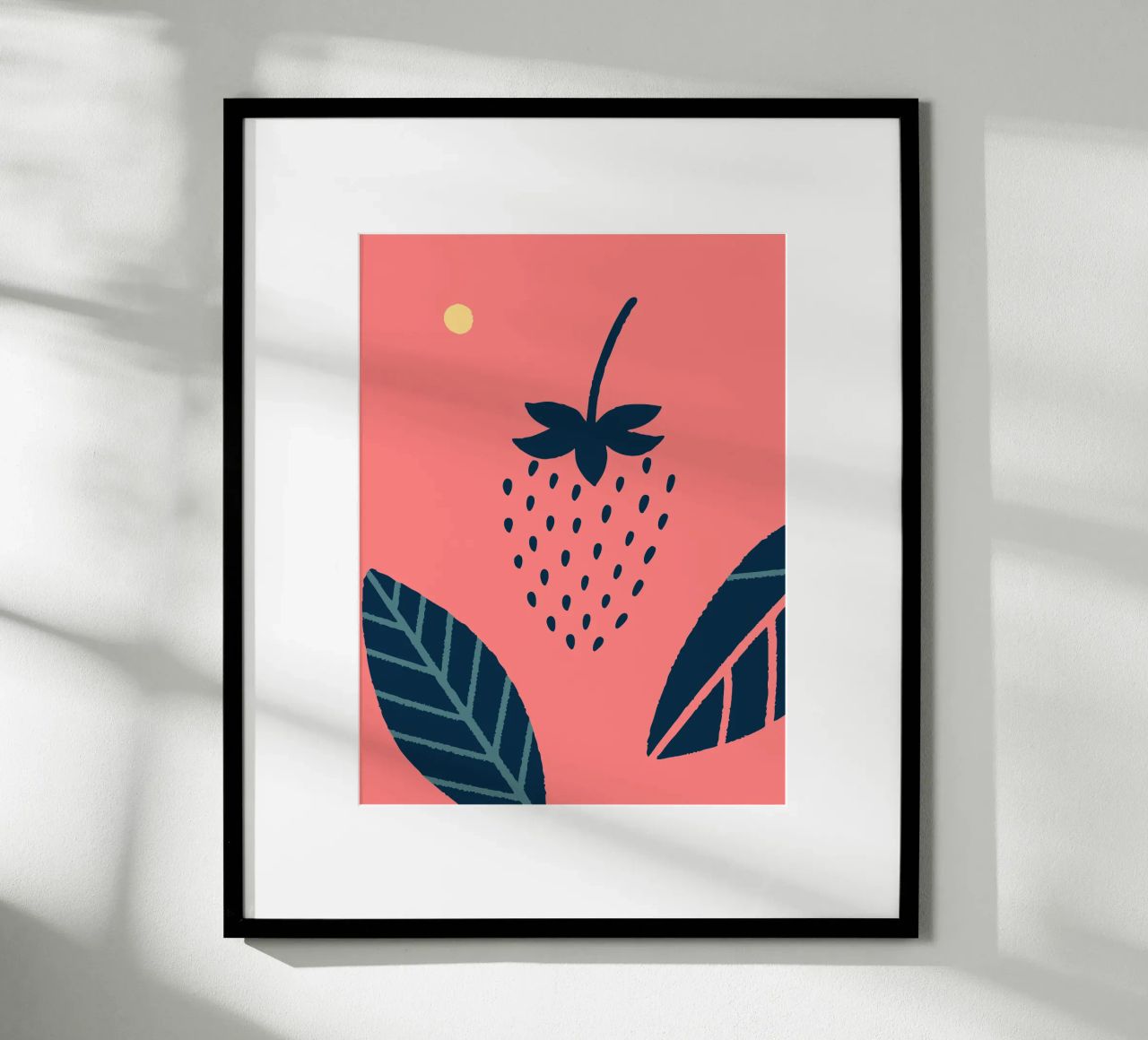 Strawberries poster by UNIQUE SHOP