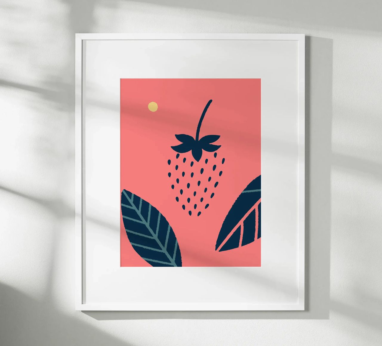 Strawberries poster by UNIQUE SHOP