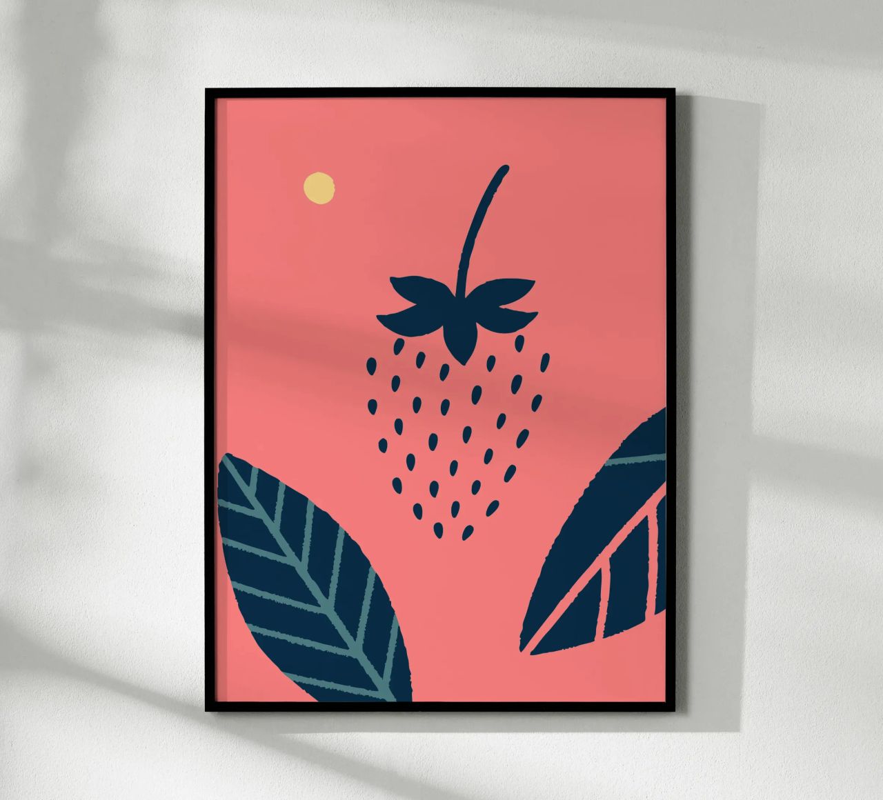 Strawberries poster by UNIQUE SHOP