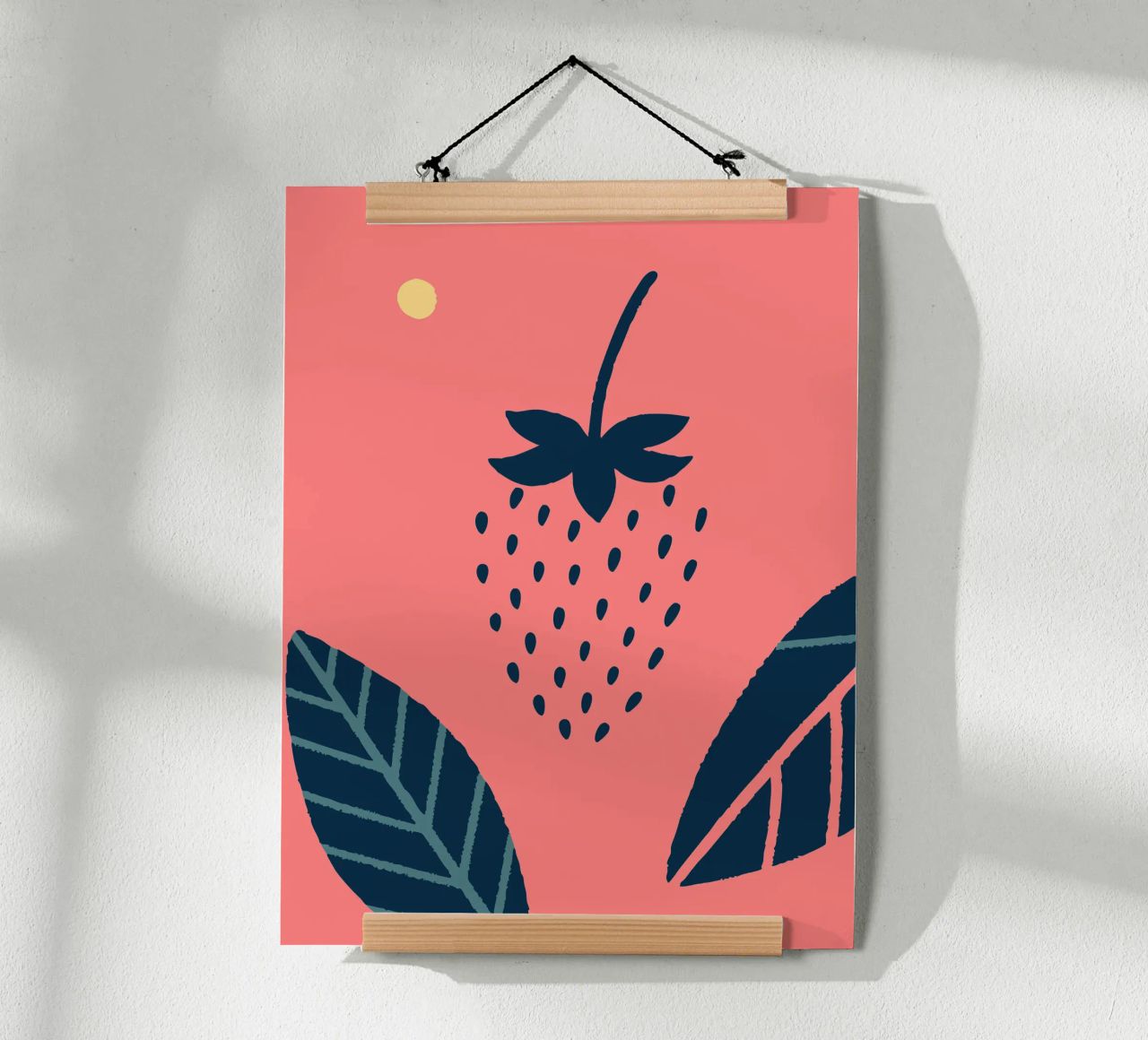Strawberries poster by UNIQUE SHOP