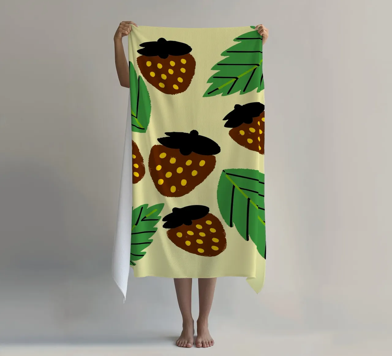 Fragole telo mare da TRENDY POSTER SHOP