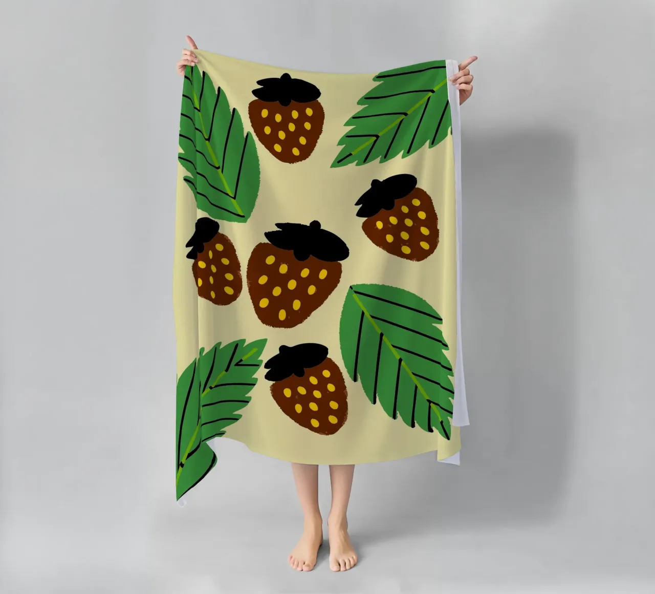 Fragole telo mare da TRENDY POSTER SHOP