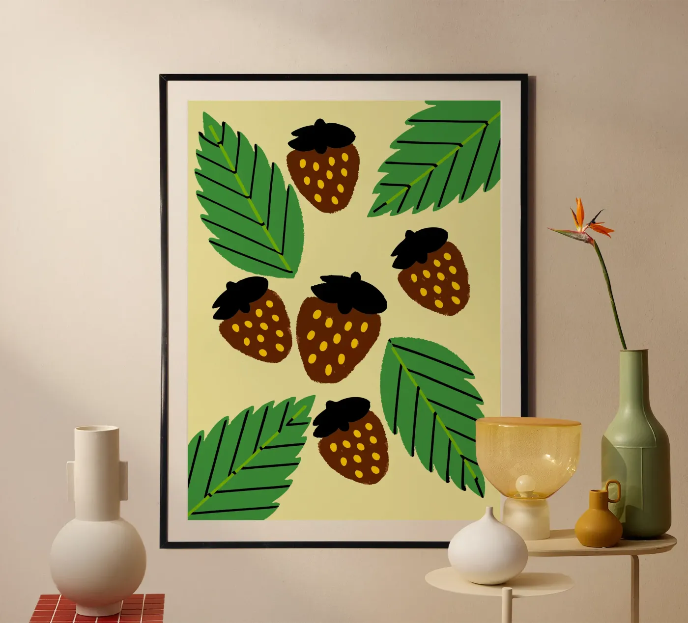 Fragole poster da TRENDY POSTER SHOP