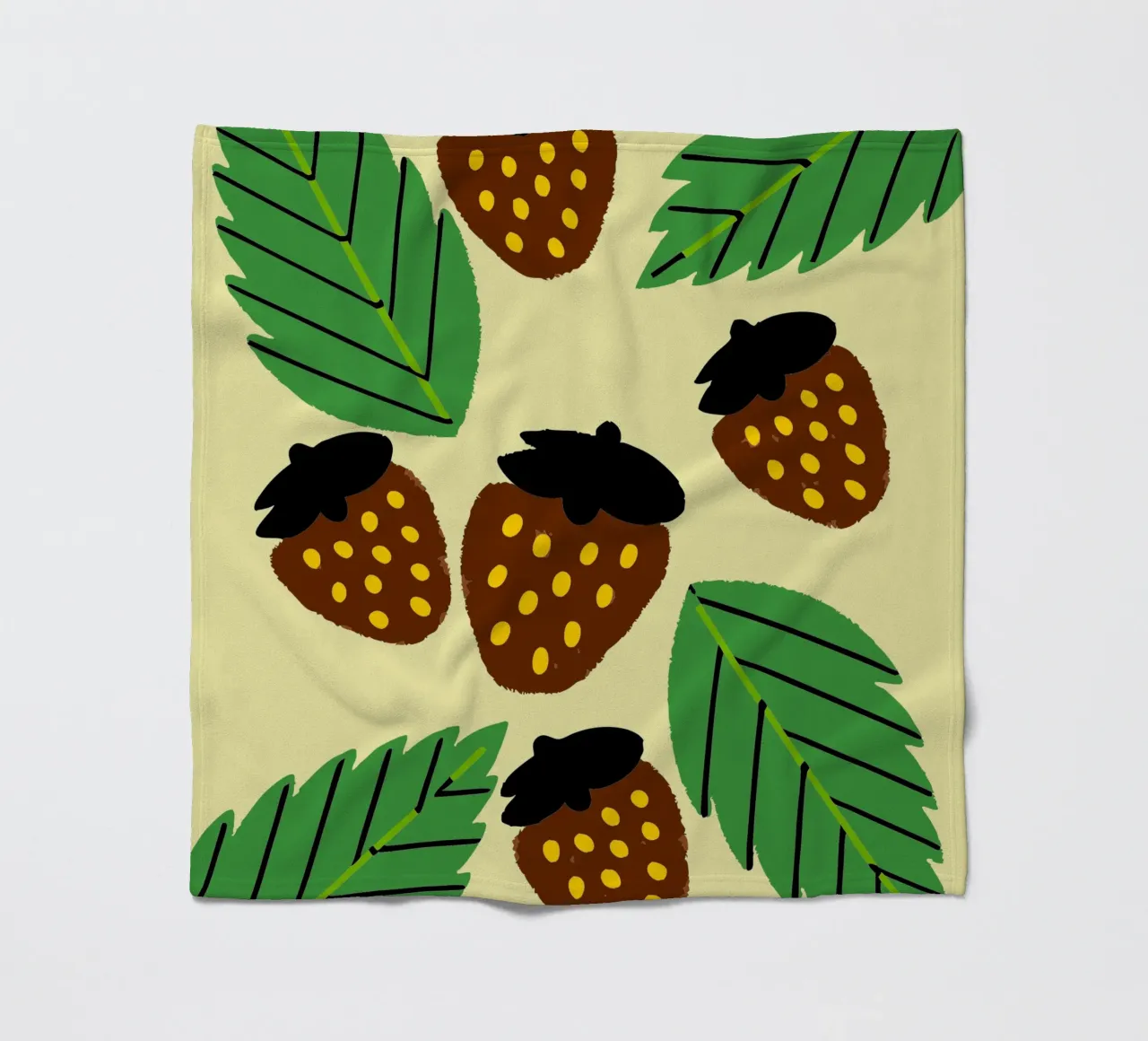 Fragole coperta in pile da TRENDY POSTER SHOP