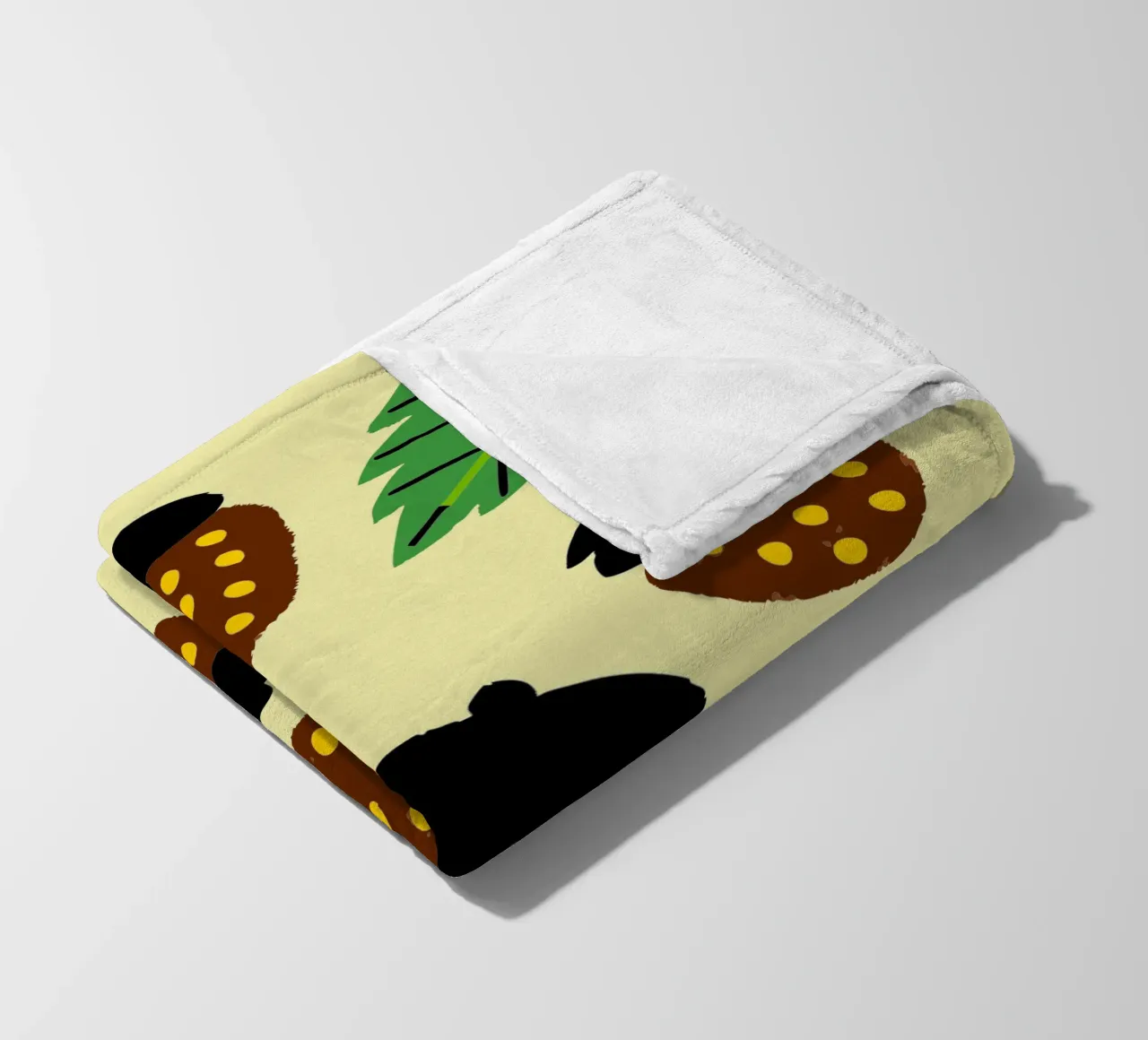 Fragole coperta in pile da TRENDY POSTER SHOP