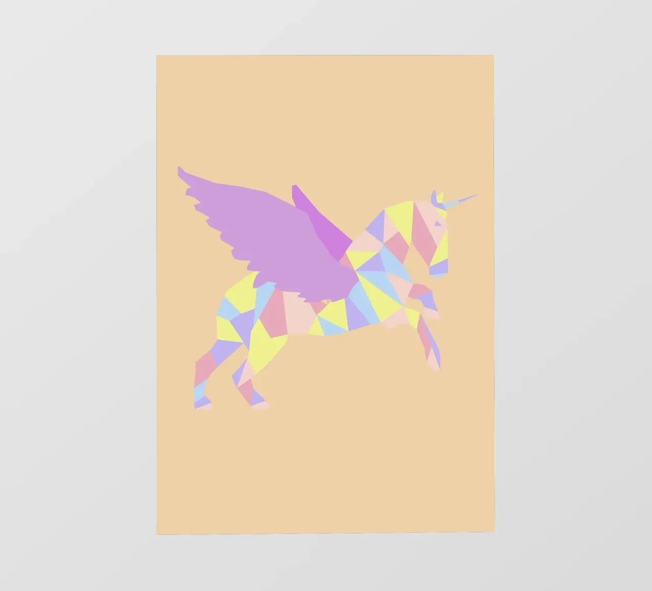 Unicorn. (mehrere Varianten verfügbar) pellicola backlit da FRICKE DESIGN