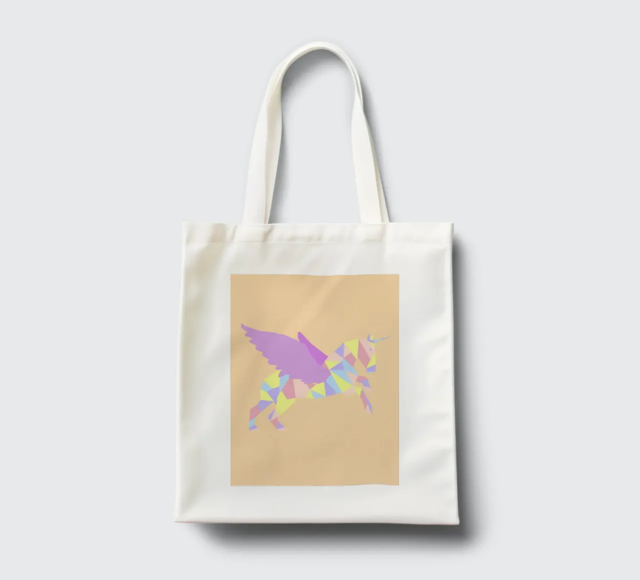 Unicorn. (mehrere Varianten verfügbar) borsa in juta da FRICKE DESIGN