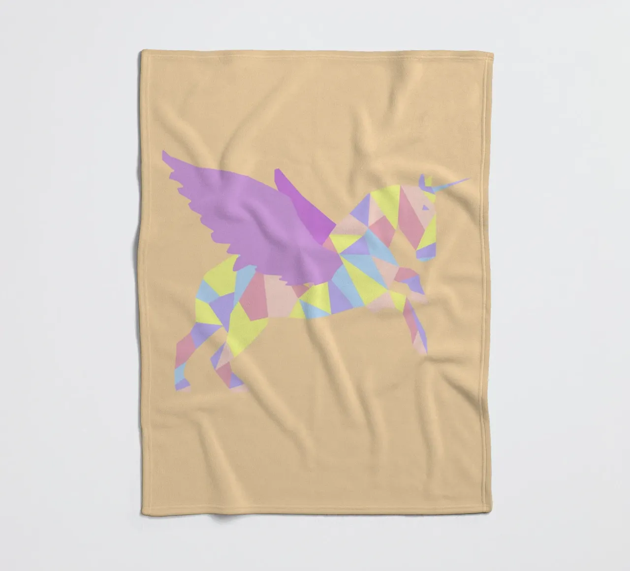 Unicorn. (mehrere Varianten verfügbar) coperta in pile da FRICKE DESIGN