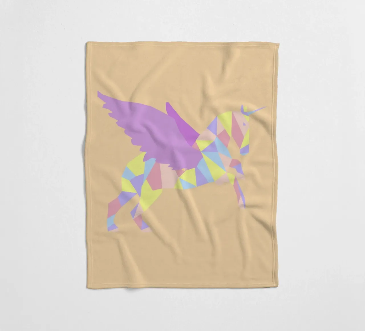 Unicorn. (mehrere Varianten verfügbar) coperta in pile da FRICKE DESIGN